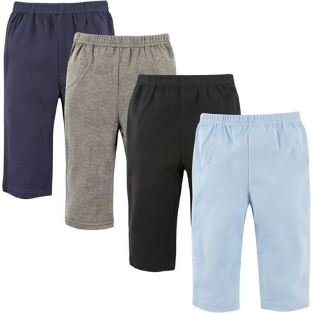 Luvable Friends Baby Boy Pants, 4-Pack (Best Baby Boy Gifts)