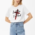 thumbnail image 3 of Let Go And Let God T-Shirt Christian Faith Trust In God Jesus Quote Tee For Men For Women Spiritual Gift, 3 of 7