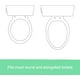 thumbnail image 4 of Asiento de entrenamiento para ir al baño Ingenuity Blanco, 4 of 6