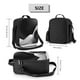 thumbnail image 2 of Disketp Black White Fluid Sculpture Bolsa Térmica Estampada para Almuerzo, Lonchera para Hombres y Mujeres Adultos, 2 of 7