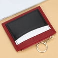 thumbnail image 4 of Women Card Wallet Color Patchwork Card Purse Coin Purse Credit Card Holder, 4 of 5