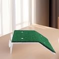 thumbnail image 4 of PENIKOKO 2pcs Turtle Aquarium PP Green Basking Ramps for Reptile Accessories, 4 of 6