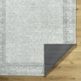 thumbnail image 4 of Livabliss x Our PNW Home Rainier Cottage Border Washable Runner Area Rug, 2'7" x 7'10", Sage/Blue, 4 of 10