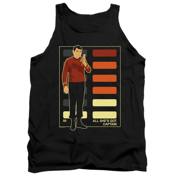 Star Trek - All Shes Got Captain - Tank Top - Large