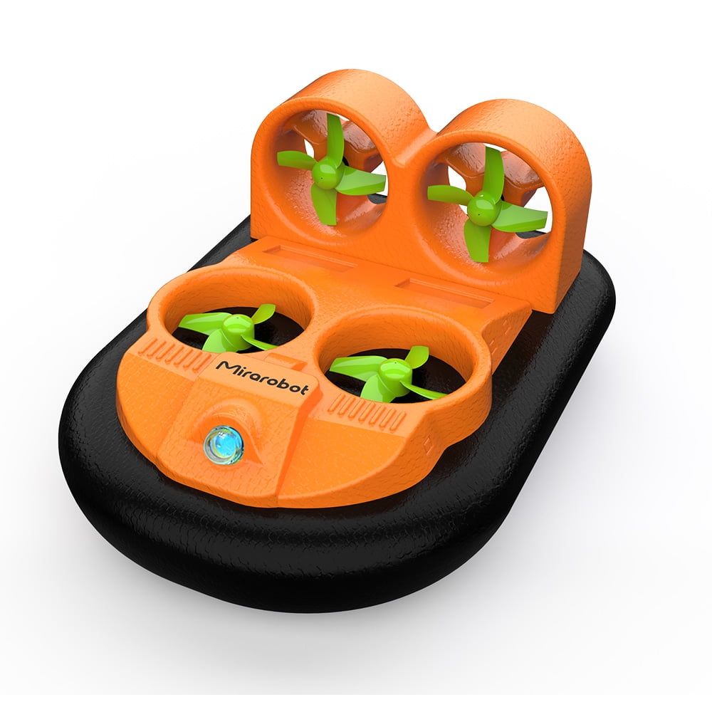 Mirarobot GV160 RC Boat EPP Remote Control Air Boat Amphibious Tiny