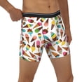 thumbnail image 5 of Sigee Ice Cream Popsicles for Men's Boxer Briefs,Moisture Wicking and Breathable Large, 5 of 9
