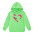 thumbnail image 4 of Ruyang Cute Heart Butterfly Hoodies for Teen Girls Oversized Pullover Hoodies Long Sleeve Fall Winter Hooded Sweatshirts, 4 of 5