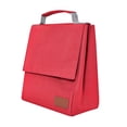 thumbnail image 2 of Lonchera con interior metalizado-Estefa rojo 21.5 x 25 x 12, 2 of 2