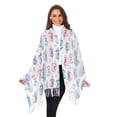 thumbnail image 2 of Winter Scarves for Women Hat with Bow Tie Fashion Pashmina Shawl Wraps Long Blanket Scarf for Fall Spring, 2 of 10