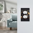 thumbnail image 5 of KLL Casino Cards Poker Pattern Electrical Outlet Covers, 3" x 5" 1 Pack Electric Receptacle Plug Covers for Decorator Receptacle Outlet & Switch-Style S, 5 of 6