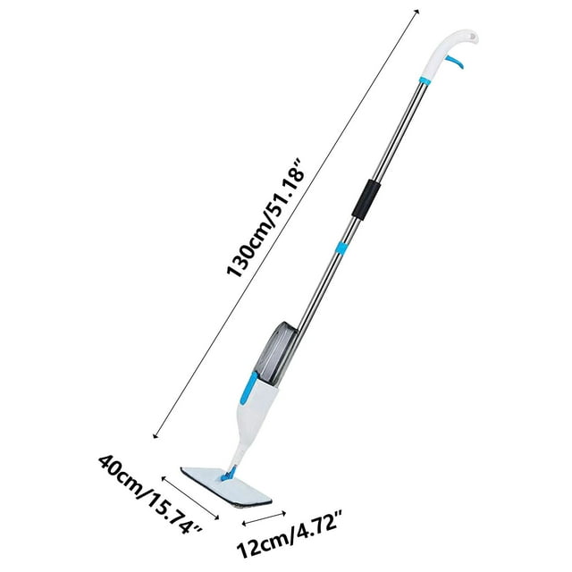 TIMIFIS Mop Products Spray Mop for Floor Cleaning, Long Handle Commercial Mops 16 Inch Microfiber Pads and Bottle 50 Inch Mops for Home Use, Dry and Wet Daily Clean for Tools&Home Improvement