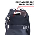 thumbnail image 3 of 187 Killer Pads Standard Issue Backpack with Skateboard Straps, Black, 3 of 7