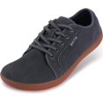 thumbnail image 1 of Zapatillas WHITIN casuales de piel descalza, anchas, 8.5 W, gris goma 42, 1 of 6