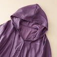 thumbnail image 4 of Soki Chemise à Capuche en Coton pour Femmes, Manches Longues, Plage, 4 of 7
