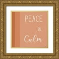 thumbnail image 1 of Lee, Judson 15x15 Gold Ornate Wood Framed with Double Matting Museum Art Print Titled - Peace and Calm, 1 of 4