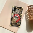 thumbnail image 7 of FKBRCL4U Compatible with Samsung Galaxy S20 Case, Brown Leopard Print Mouth Luxury Golden Decoration for Girl Women Soft TPU Shockproof Protective Hard PC Back, 7 of 7