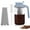 1pcs 32oz gray, variant on Cold Brew Coffee Maker,32 Oz Mason Jar Pitcher with Stainless Steel Filter, Pour Spout Handle Lid, Heavy Duty Glass Airtight & Leak-Proof for Iced Coffee Tea Breastmilk Lemonade-pink