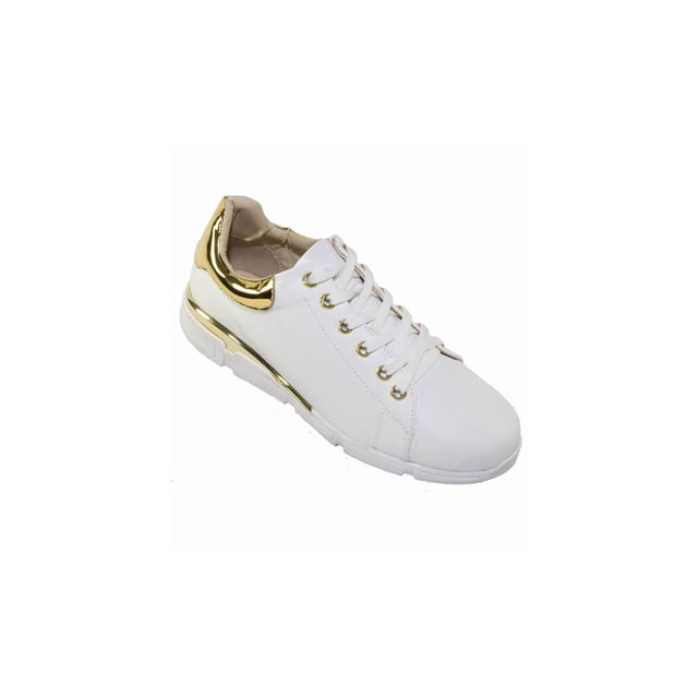 TENIS CASUALES LEON DAMA MUJER BLANCO POLIPIEL 3005 LEON 3005p