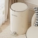 thumbnail image 2 of Bote de basura con pedal, ligero, de estilo lujoso, de aspecto alto, para el hogar, el baño, la cocina, con tapa, gran capacidad, impermeable, para la sala de estar, 2 of 5