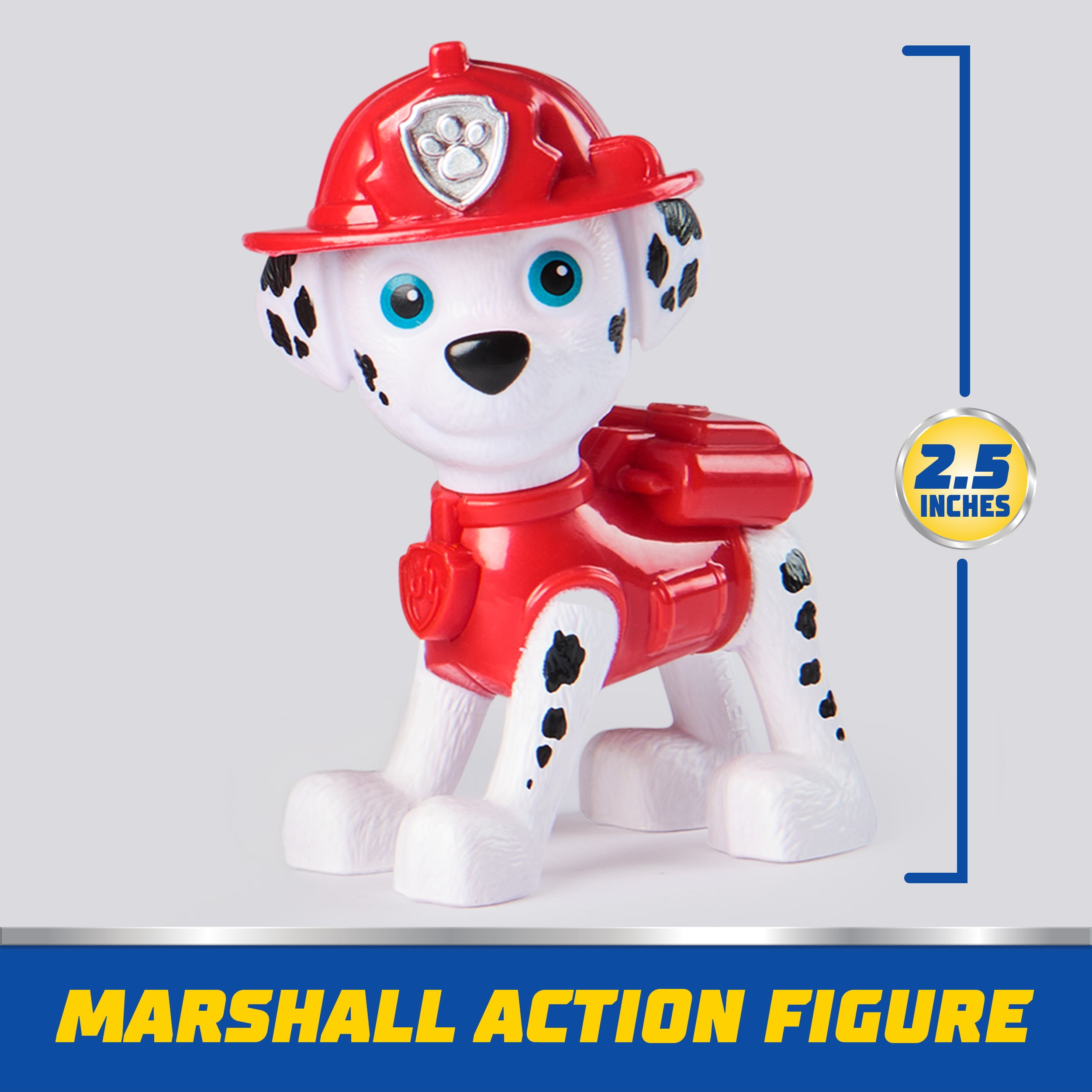 PAW Patrol Fire Truck with Collectible Marshall Figure, Sustainably Minded Toys for Kids Ages 3+, Marshall’s Firetruck