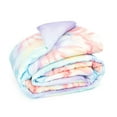 thumbnail image 4 of Justice Tie-Dye Ensemble de Douillette Réversible 3 Pièces pour Lit 1 ou 2 Places avec Oreiller Décoratif, 4 of 7