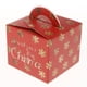 thumbnail image 4 of Cajas de regalo, cajas de regalo para fiestas, paquete de 10 Copos de nieve rojos, 4 of 9