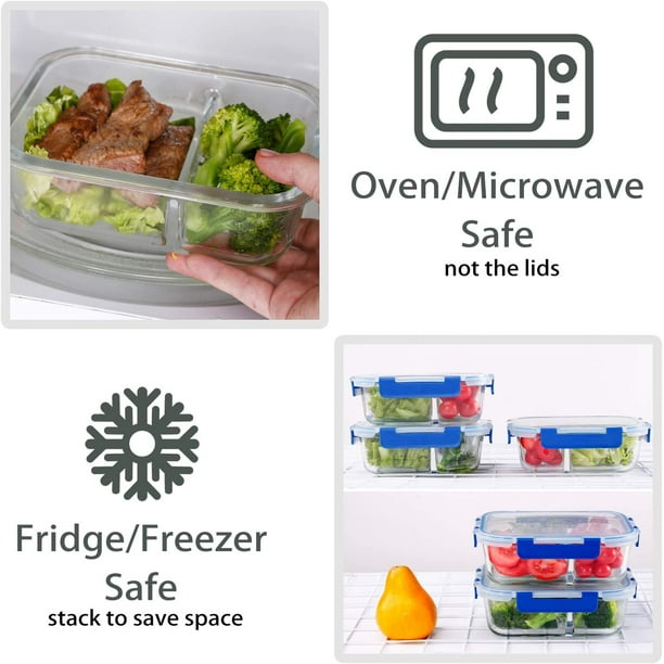 Durable Microwave Containers: Perfect for To-Go Meals – X PACK