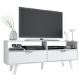 thumbnail image 1 of Mueble para TV Madesa Oslo hasta 55 pulgadas Blanco, 1 of 8