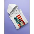 thumbnail image 3 of The Statue Of Liberty Hoodie Women -SPIdeals Designs, Female 3X-Large, 3 of 4