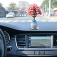 thumbnail image 4 of Miniature Cherry Bonsai Tree Floral Desktop Ornament Decorative Multicolor, 4 of 4