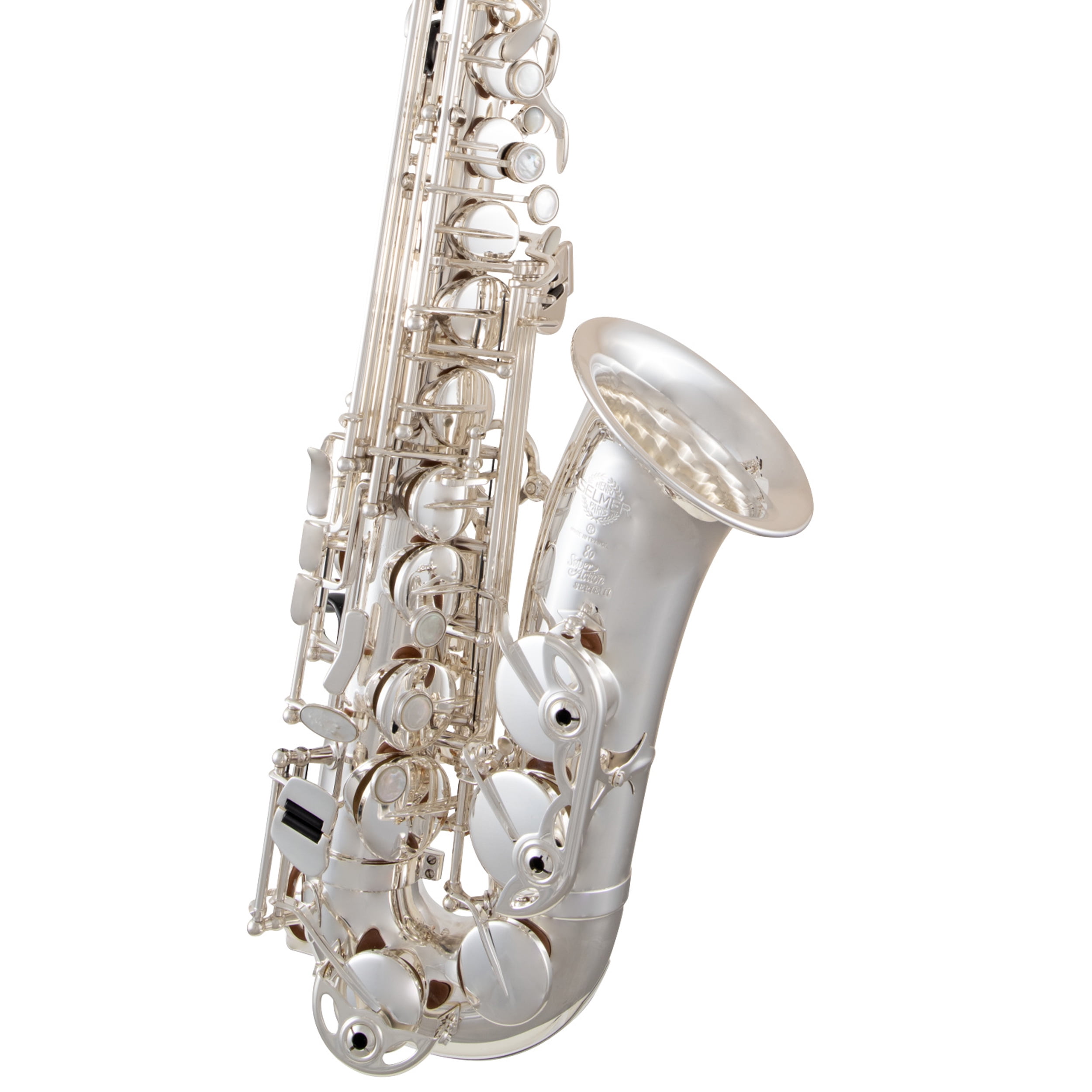 Selmer Paris Series II Model 52 Jubilee Edition Alto Saxophone 52JS - Silver Plated