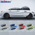 thumbnail image 5 of Cinta adhesiva reflectante 3D Doofoto para coche, reflector para guardabarros, tira de advertencia para parachoques, manija de puerta, cubierta de cuenco, accesorios exteriores para coche, 5 of 5