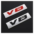 thumbnail image 5 of Metal Car Sticker V6 V8 Rear Emblem Badge Decals Tail Trunk Sticker Fit For Benz AMG Fit For BMW Fit For Mazda Fit For Chevrolet Fit For Skoda Fit For Ford Fit For Opel Fit For Audi Fit For Volvo, 5 of 7