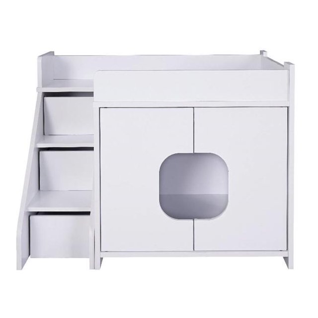 Progressive Furniture I600-40 Maison pour Chat, Blanc