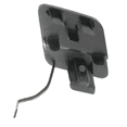 thumbnail image 3 of For Mercedes-Benz GLK350 2010 2011 2012 Tow Hook Cover | Front | Paint to Match | Replacement For MB1029114 | 20488502249999, 3 of 6