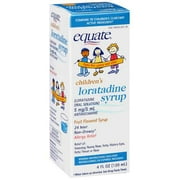 Equate: Allergy Medicine Children's Loratadine Syrup, 4 fl oz