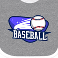 thumbnail image 4 of Inktastic Baseball Stars Boys or Girls Baby Bib, 4 of 4
