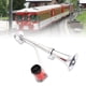 thumbnail image 5 of Bocina de aire de trompeta Yotijar 12V 150db 18 pulgadas cromada zinc con compresor, 5 of 10