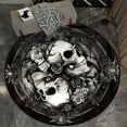 thumbnail image 3 of Halloween Round Rug Living Room Holiday Mat Stain & Easy To Clean, 3 of 3