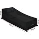 thumbnail image 2 of Funda para sillón de patio resistente a la intemperie, funda para sillón de exterior de tamaño universal y resistente con hebillas ajustables y cordones para protección impermeable, 2 of 5