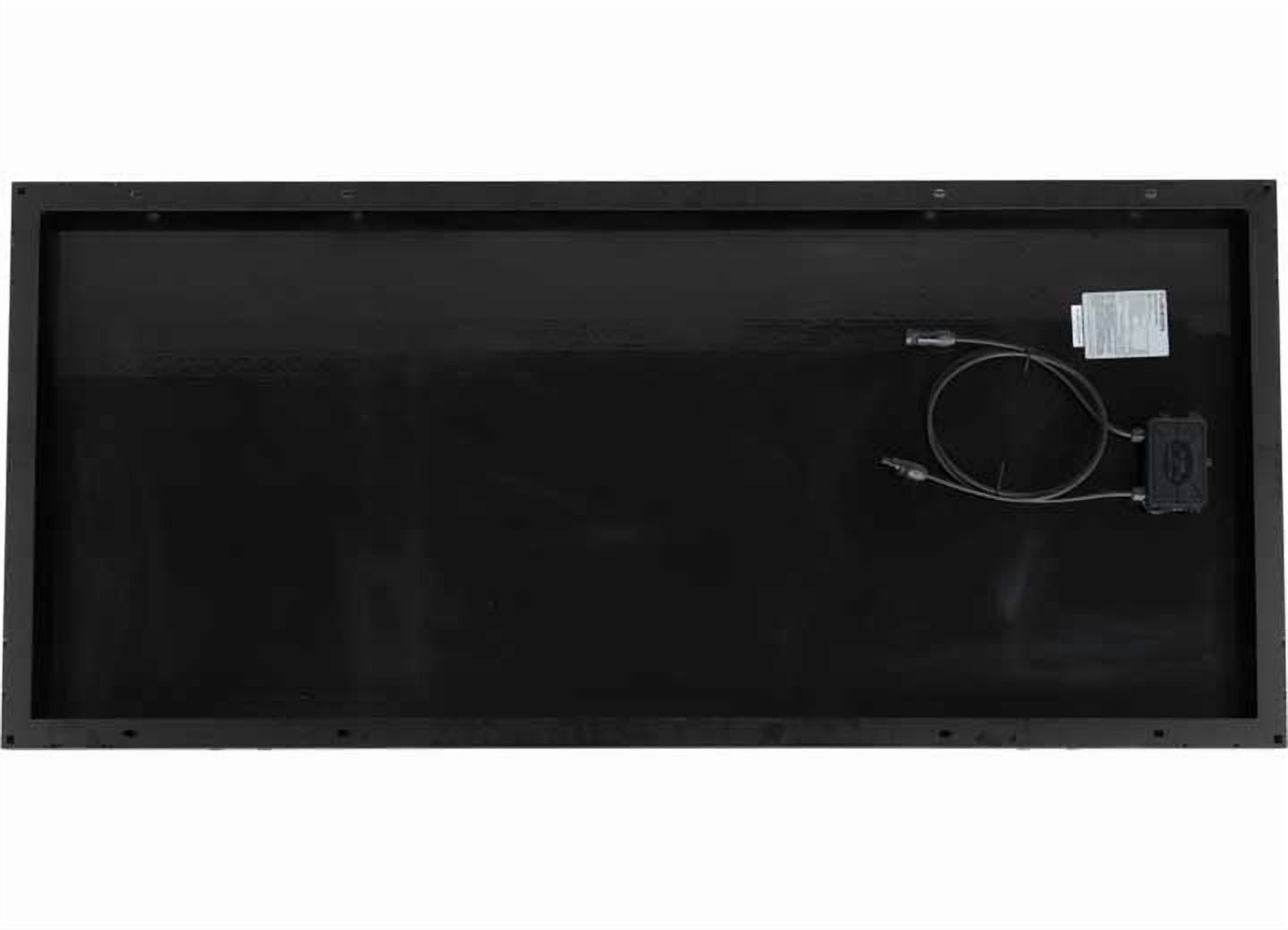 Lippert 2022001299 180W Rigid Solar Panel / Monocrystalline / Black