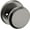 Lifetime Graphite Nickel, variant on Baldwin 5023.Priv 5023 Privacy Door Knob Set - Black