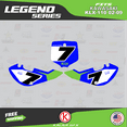 thumbnail image 3 of Kalair GFX Graphics Kit for Kawasaki KLX110 (2002-2009) Legend Series, 3 of 5