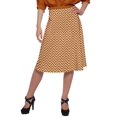 thumbnail image 1 of Moomaya Jupe Imprimée pour Femmes en Poly Spandex Tenue Décontractée Été Jupe pour Filles, 1 of 5