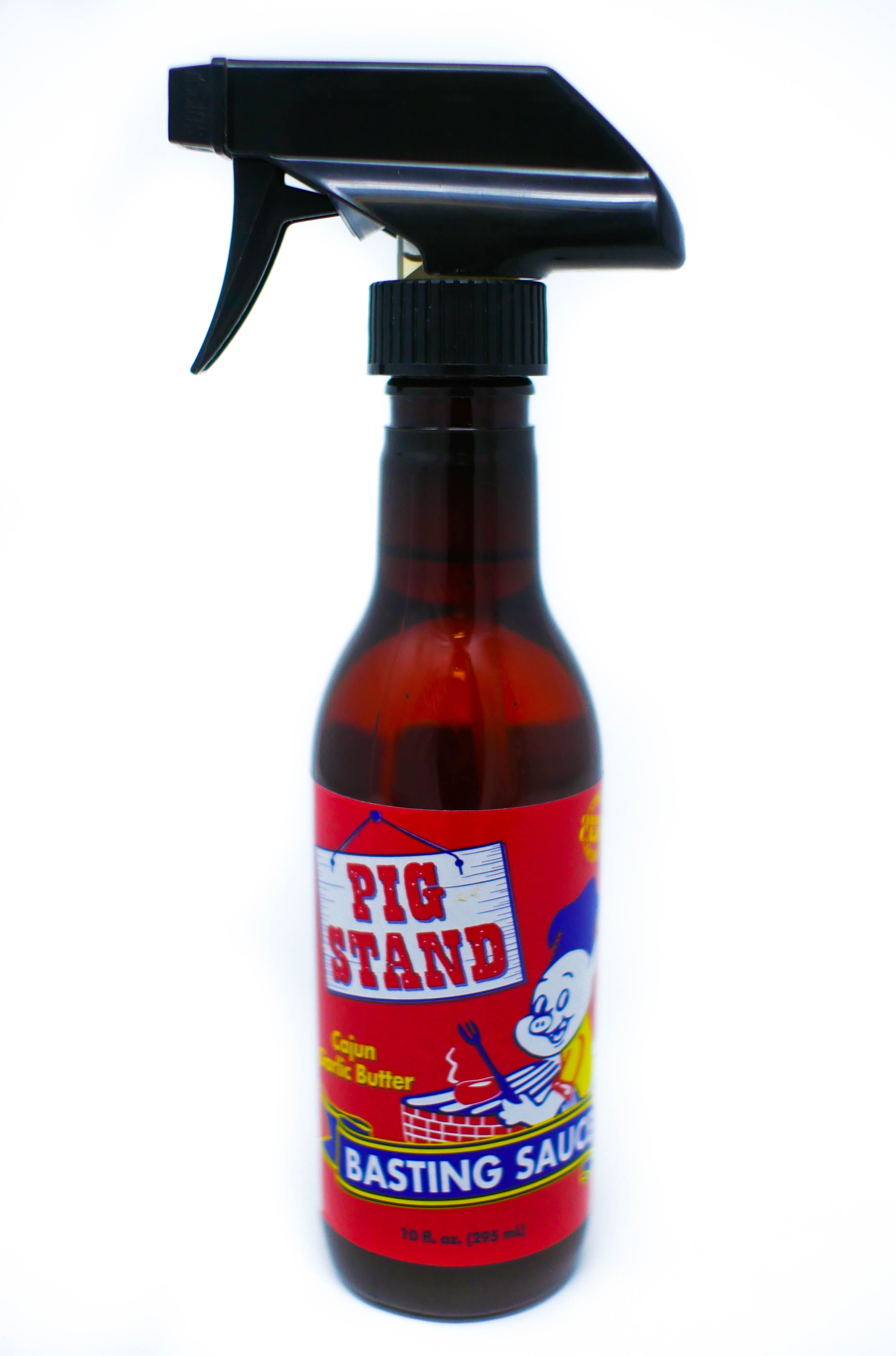(4 pack) Pig Stand Garlic Butter Basting Sauce 10 oz Cooking Sauce