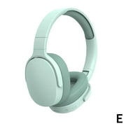 Wireless Bluetooth Noise Cancelling Over-Ear Headphones, Foldable Comfort Breathable Head Mounted Bluetooth Headset, 6h Playtime, Hi-res Audio, Stereo Clear Call Quality, Comfortable Wearing