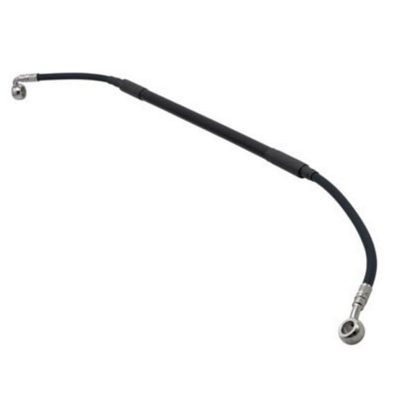 Rear Motorcycle Steel Braided Brake Line Standard Length Blue for Husqvarna FX 350 2017