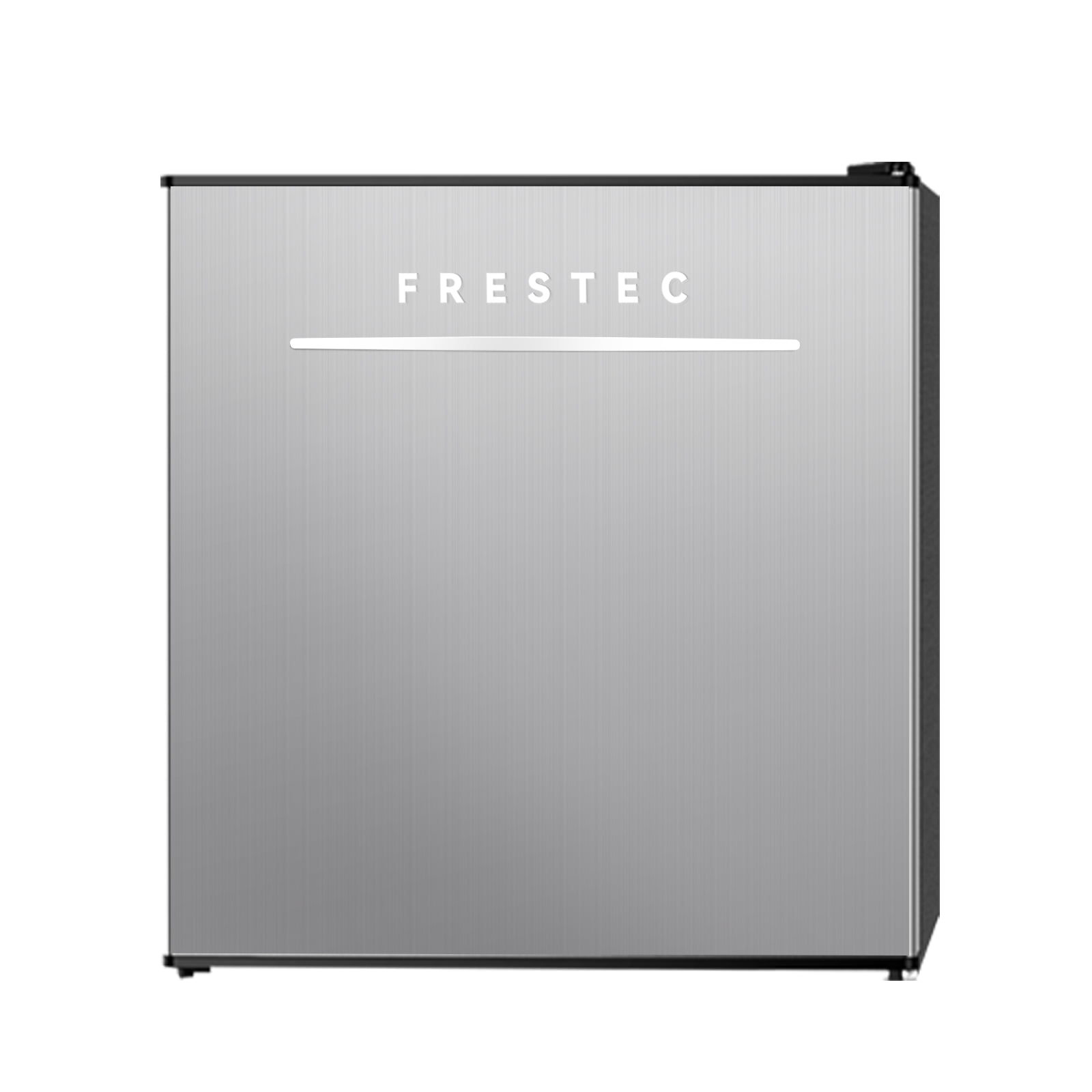 Frestec 1.7 Cu. Ft. Mini Fridge, Compact Refrigerator with Freezer, Adjustable Temperature Control, Energy-Efficient, Perfect for Dorm, Office, Home Bar,Grey