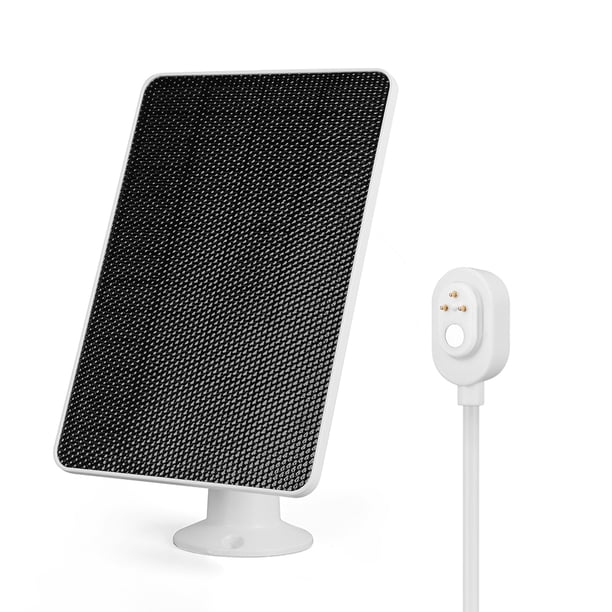 Cable Cargador Panel Solar Magnético 10 W para Cámara Seguridad Exterior Arlo Ultra 2