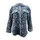 thumbnail image 4 of Lucakuins, chaquetas salvajes a la moda para mujer, estampado de leopardo, cuello vuelto, abrigo de manga larga con botones, ropa de abrigo informal para primavera y otoño Lucakuins moda, 4 of 7